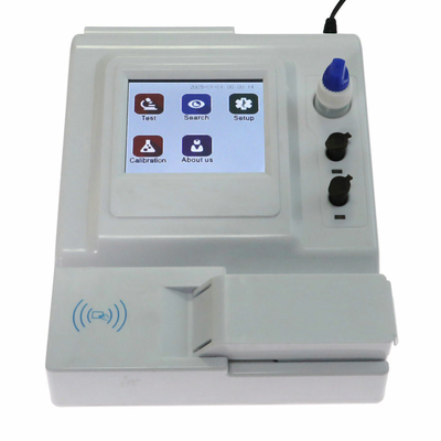 HbA1c D-Dimer Rapid Test Analyzer เครื่องวิเคราะห์ Crp โปรตีนจำเพาะ