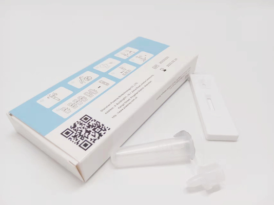 ชุดทดสอบ SARS-CoV-2 ชุดเล็ก ชุดทดสอบ Antigen Swab อย่างรวดเร็วพร้อมบัฟเฟอร์ตัวอย่าง