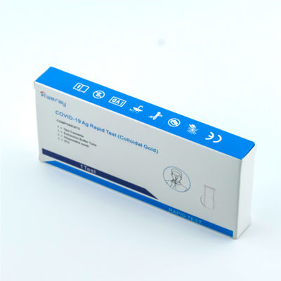 คุณภาพ  2019-NCoV Ag Saliva Sputum Antigen Rapid Test Kits Room Temperature โรงงาน
