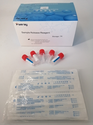 3ml Clear One Step PCR Rapid Test Kit รีเอเจนต์การปลดปล่อยกรดนิวคลีอิกสำหรับ Covid-19