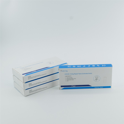 2019-NCoV Ag Saliva Sputum Antigen ชุดทดสอบอย่างรวดเร็วอุณหภูมิห้อง