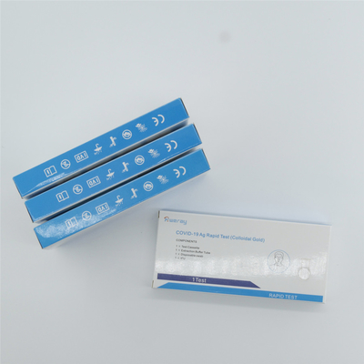 คอลเลกชันตนเอง Swab Antigen Rapid Test พร้อมใบรับรอง CE