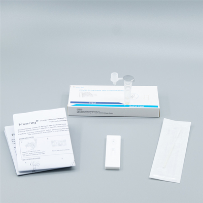 คอลเลกชันตนเอง Swab Antigen Rapid Test พร้อมใบรับรอง CE
