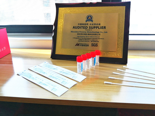 ตัวอย่างไวรัส RNA Extraction PCR Rapid Test Kit No Extractor