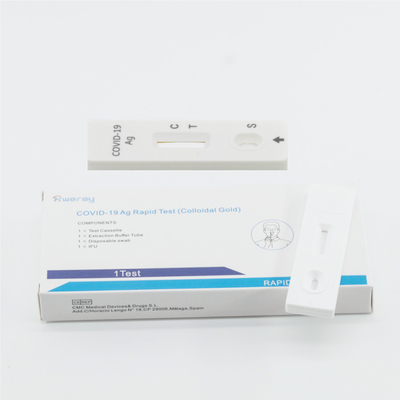 คอลเลกชันตนเอง Swab Antigen Rapid Test พร้อมใบรับรอง CE