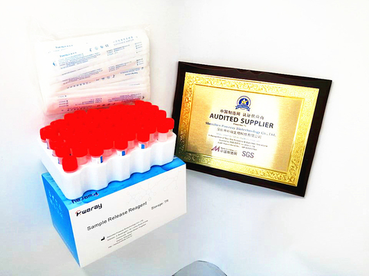 การทดสอบการขยายกรดนิวคลีอิก NAAT แบบใช้แล้วทิ้งสำหรับการตรวจจับ PCR