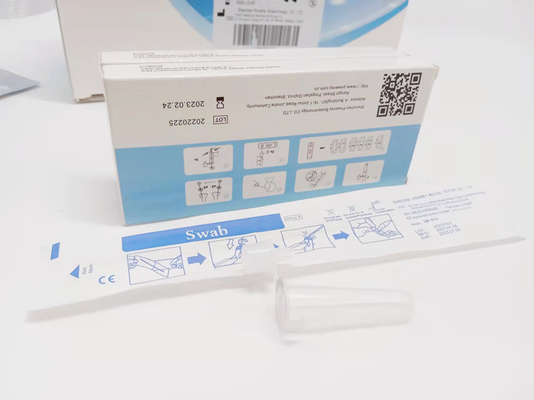 นวนิยาย Coronavirus SARS-CoV-2 Antigen Rapid Test Kits Colloidal Gold Technology