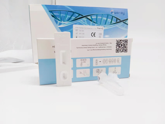 ชุดทดสอบ Rapid Antigen แบบใช้แล้วทิ้งที่อนุมัติ CE ในการวินิจฉัยในหลอดทดลอง