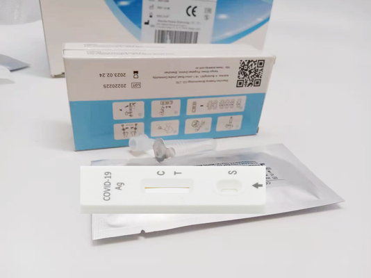 In Vitro Diagnosis Antigen Nasal Swab Test ด้วยการอนุมัติ ISO