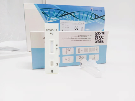 การทดสอบอย่างรวดเร็วของ Swab Antigen พร้อมการอนุมัติ ISO