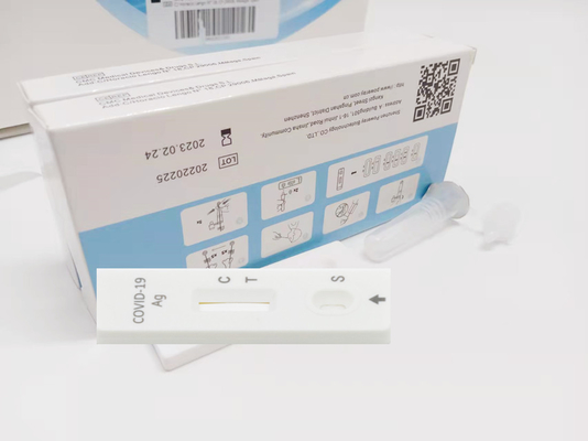 Oropharyngeal Nasopharyngeal Swab Antigen Rapid Test สำหรับโรงพยาบาล