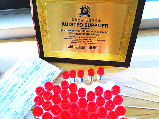 ตัวอย่างไวรัส RNA Extraction PCR Rapid Test Kit No Extractor