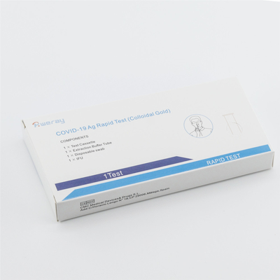 Colloidal Gold Rapid Covid 19 ชุดทดสอบพร้อมใบรับรอง SGS